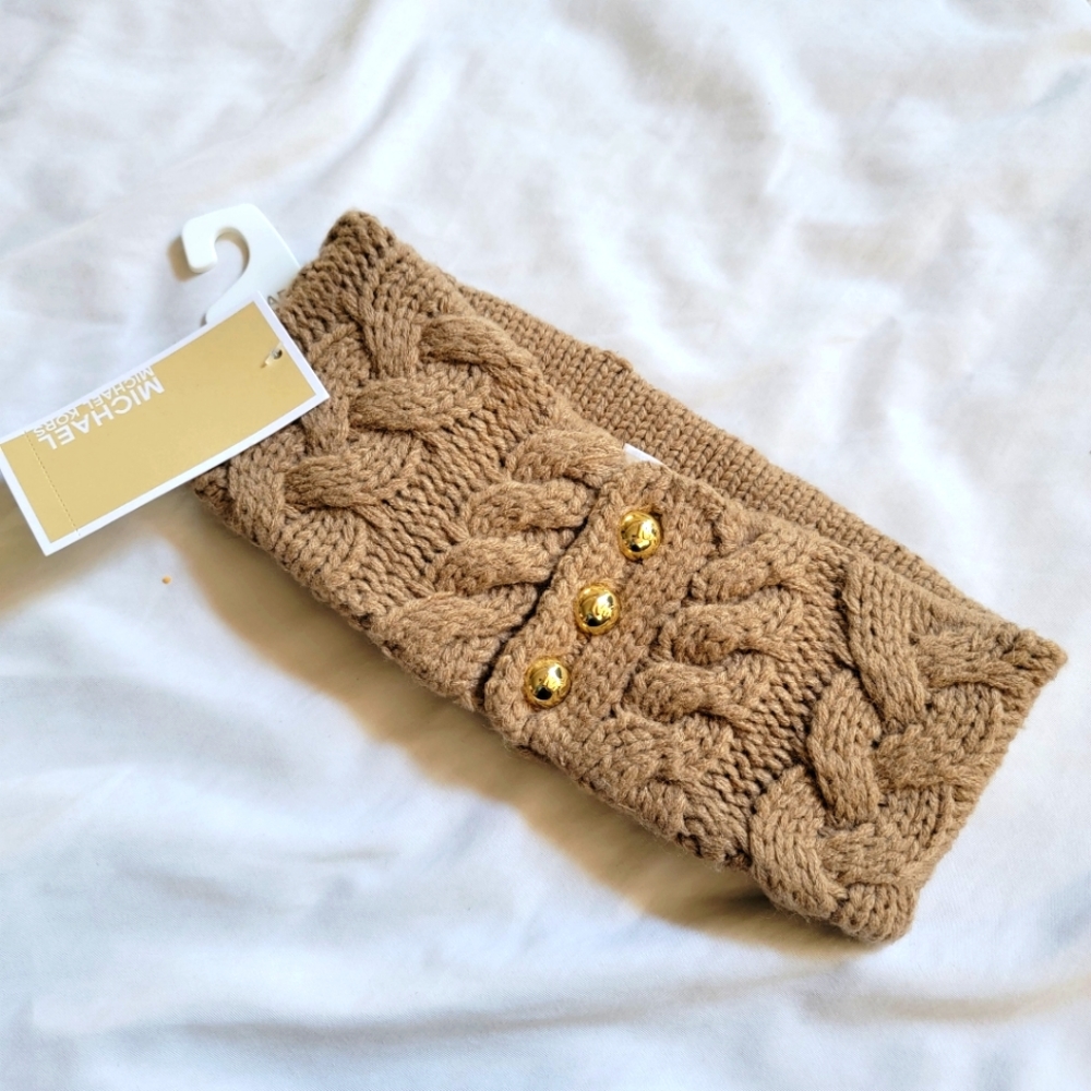 Michael Kors knitted headband NEW WITH TAGS